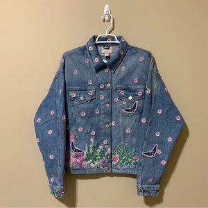 Guess “Clara” Denim Jacket-Size XL NWT